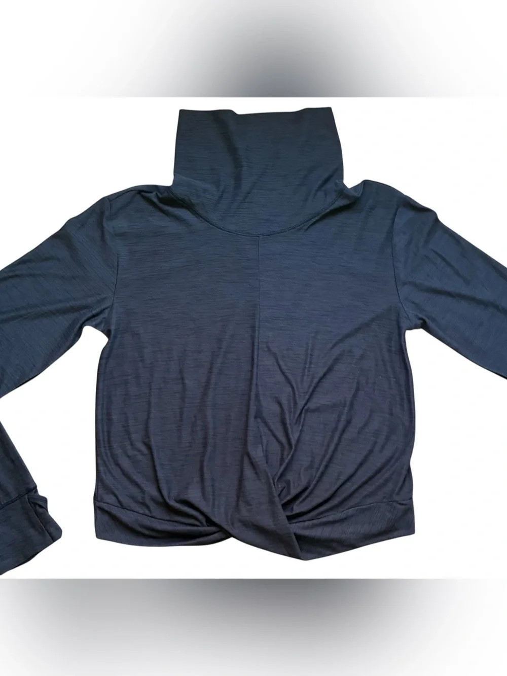 NWOT Old Navy Active Twist Front Pullover Kids's XXL Black Lightweight Athleisur